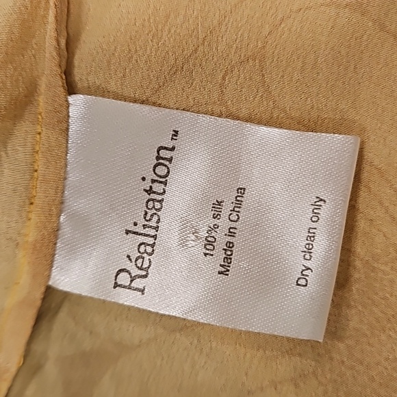 💕REALISATION PAR💕 The Stevie Top ~ Sunflower Yellow Print XS - Picture 16 of 16